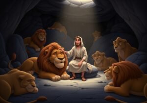 Daniel na cova dos leões