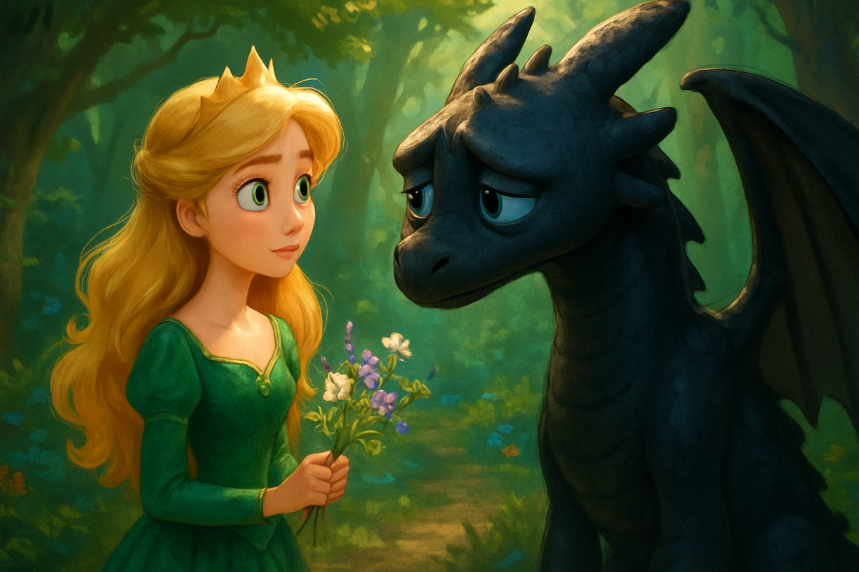 A Princesa Esmeralda e o Dragão Gentil
