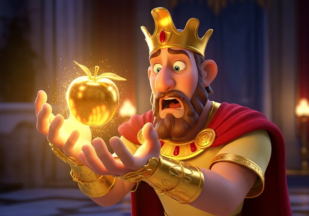 O Rei Midas e o Toque de Ouro